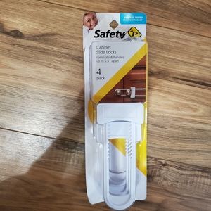 Cabinet slide locks 4 pack